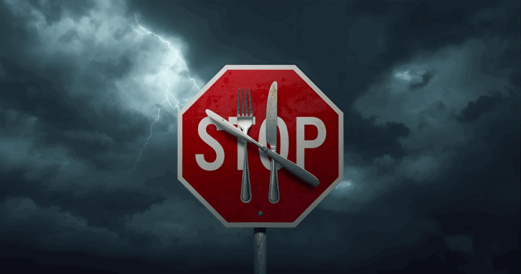 チートデイの注意点を確認する様子