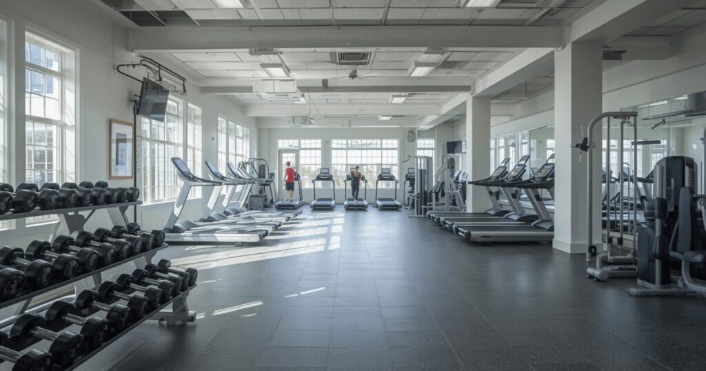 筋トレ・ダイエット・健康維持それぞれの目的をイメージしたフィットネスシーン