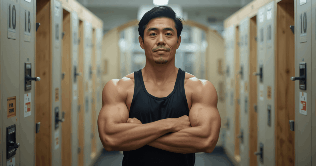   増量期の食事に関する疑問を持つ男性のイメージ写真