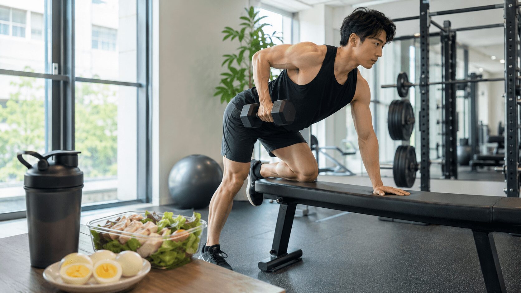16時間断食で筋肉が落ちる人と落ちない人の違いを比較するイメージ